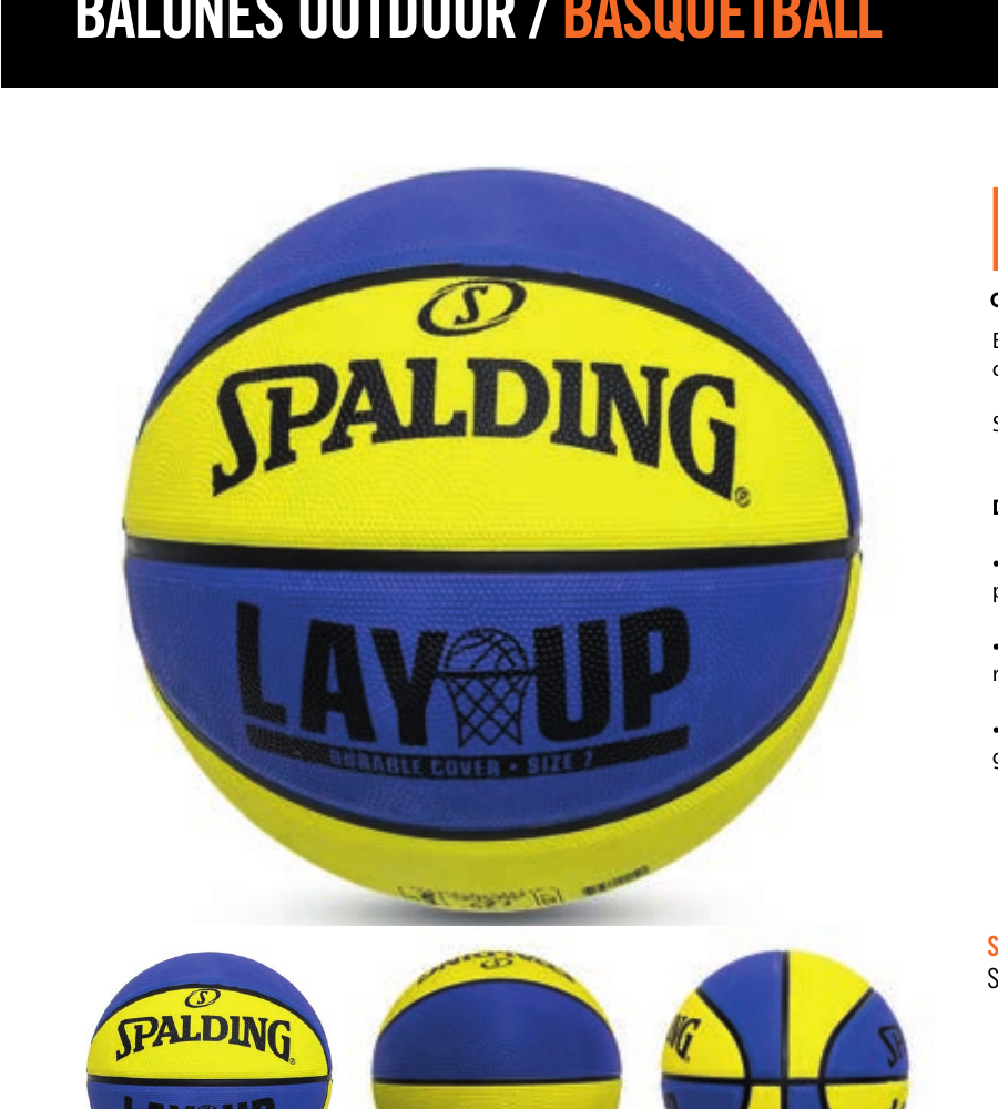 Lay Up Azul/Amarillo